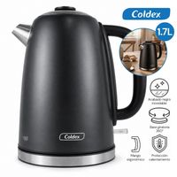 Hervidor Eléctrico Coldex Acero Inoxidable Negro 1.7L  CX HV17IX NG