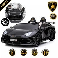 Auto a Bateria Lamborghini Aventador Licenciado Negro