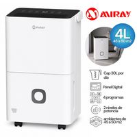 Deshumedecedor Miray DM-325 4 L 45 a 50 m2