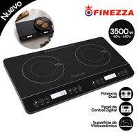 Cocina De Induccion 2 Hornillas Finezza FZ-315IN-2