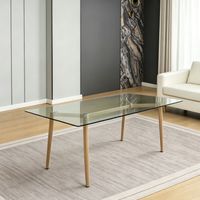 Mesa De Comedor Nordico Rectangular