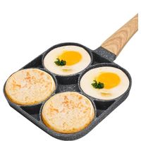 SARTEN ANTIADHERENTE DE GRANITO CON 4 DIVISIONES PARA PANQUEQUES Y HUEVOS