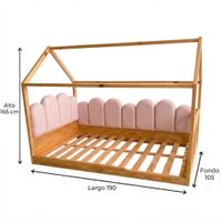 Cama Montessori Evolutiva Plaza y Media Nimbo Movenda