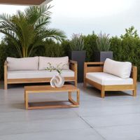 Set de Terraza de Madera para 3 personas Aguila Movenda