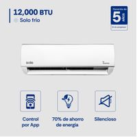 Aire Acondicionado Split Inverter Wifi Sole 12 KBTU SOLAIR013