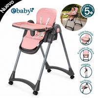 Silla de comer LEIA  EB642 Rosado
