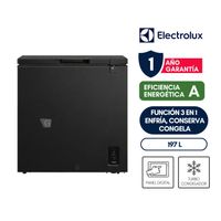 Congelador Horizontal Electrolux 197L Inverter con Función Turbo EFH20S5P5AB