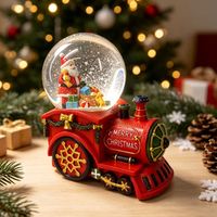 Bola De Nieve Tren con Música 10Cm