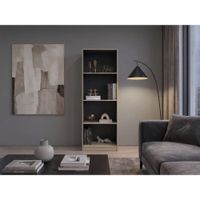 Estante 4 Niveles Home-E1 Cartagena Y Wengue