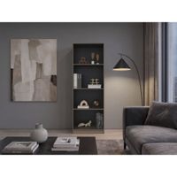 Estante 4 Niveles Home-E1 Avellana Y Wengue
