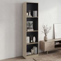 Estante 5 Niveles Home-E2 Cartagena Y Wengue