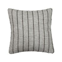 Cojin Pespunte Gris 45 Cm x 45 Cm
