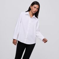 Blusa Mujer Over Malabar Manga Larga