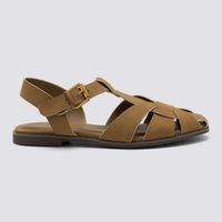 Sandalias Mujer Marron Cangrejera Malabar
