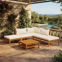 Set de terraza Alcedo 5 personas con mesa Movenda