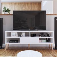 Mesa de TV Sao Leopoldo 65"" 1 Puerta Movenda Blanco