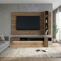 Centro de Entretenimiento 65"" Gravatai Mesa de TV y Panel Movenda Gales
