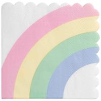 Pack 16 Servilletas Arcoíris CLASS & WORK Unicorn
