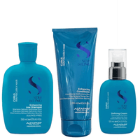 Alfaparf curls pack completo shampoo 250ml+ acondicionador 200ml+ defining cream 125ml
