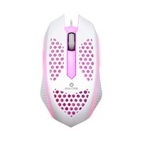 MOUSE GAMER ALAMBRICO ENKORE LEVITRON 107 BLANCO ILUMINCACION LED