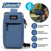Bolsa térmica convertible de tela TranslatR™ para 6 latas