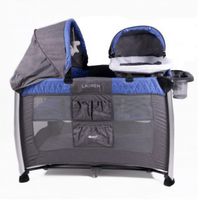 Cuna Corral Pack And Play para Bebés «LAUREN» Blue cod. 730