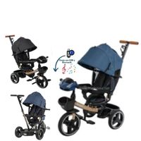 Triciclo Guiador Ebaby  USB Bluetooth EB362A -Azul
