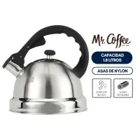 Tetera Ac Inoxidable 1.8 Litros Mr Coffee Claredale plateado 108075.01