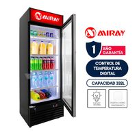 Conservadora Exhibidora Miray CMVE-335D 332L