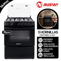 Cocina a Gas Miray GIRASOL PLUS GLP 5 Hornillas (Disponible a GLP)