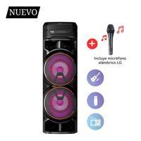 Torre de Sonido LG XBOOM con Bluetooth y Karaoke RNC9 + Microfono
