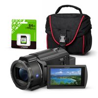 Filmadora 4k Handycam Sony FDR-AX43A + Kit Básico