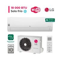 DUALCOOL Aire Acondicionado LG Split De 18,000 BTU/H Inverter Frío Solo