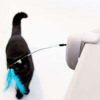 Juguete para gatos - Pluma Movediza con sensor de movimiento