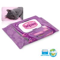 Pañitos Húmedos para gatos