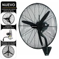 Ventilador De Pared Semi Industrial Imaco WF2630 220W (MO)