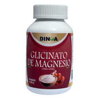 Glicinato de Magnesio Cápsulas x 100 Dinoa -Energía, Relajación y Salud Muscular