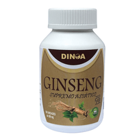 Ginseng Cápsulas x 100 Dinoa - Rendimiento físico y mental