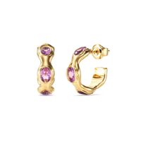 Aretes Guess Para Mujer JUBE06312JWYGRST/U