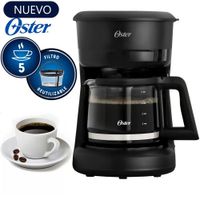 Cafetera Oster 5 Tazas BVSTDCS51B – Filtro Reutilizable (JYA)