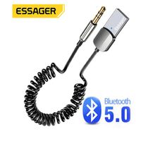 Essager-Adaptador Aux Bluetooth 5.0 Para Coche