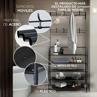 PERCHERO ZAPATERA MULTIFUNCIONAL 5 NIVELES/TM0098-60