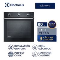 Horno Empotrable Eléctrico Electrolux 80L OE8EL