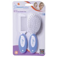 Set de Cepillo y Peine Para Bebe Azul Dreambaby