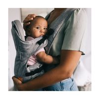 Portabebés Fular Canguro Oxford Gris Dreambaby
