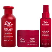 Shampoo 250ml + Mascarilla + Miracle Hair 95ml Wella Ultimate Repair
