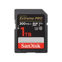 Memoria SD Sandisk Extreme Pro 1TB - R200mb - W140mb