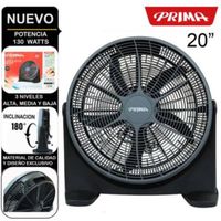 Ventilador Prima YL-2020P Box Recirculante 20"" 130 Watts Negro