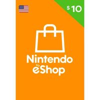 Código Nintendo eShop 10 USD USA - Tarjeta Nintendo Switch Digital