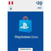 Código PlayStation Network Card 20 USD Perú- PSN Card 20$ PS5 PS4 Digital